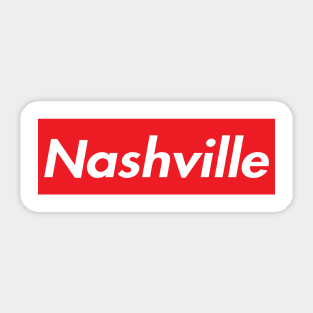 NASHVILLE SUPER USA LOGO Sticker